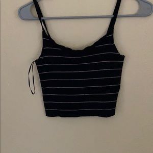 LA Hearts tank top crop top
